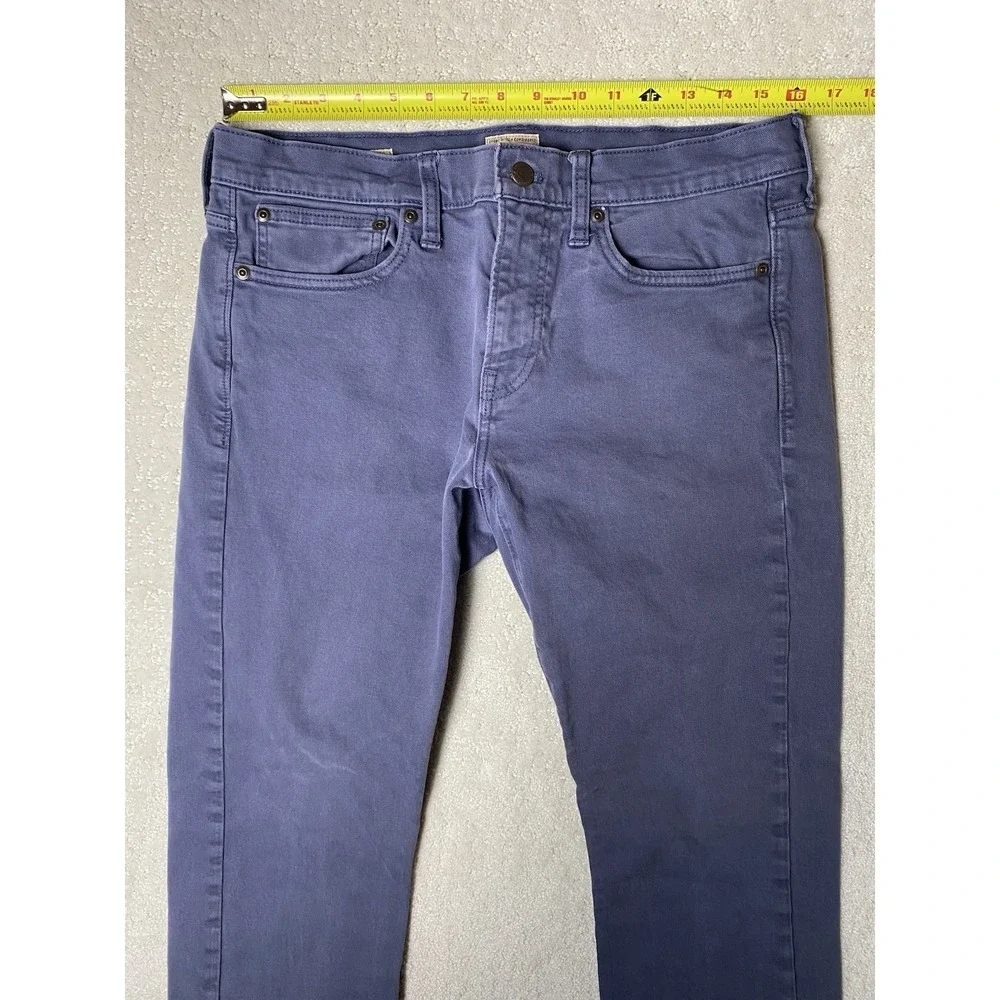 J Crew 484 Slim Lavender Purple Chino Pants Mens Kurabo Japanese Fabric 32x32